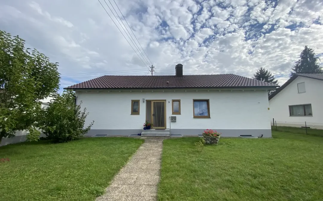 Höchstädt an der Donau – Einfamilienhaus mit Südausrichtung und Blick